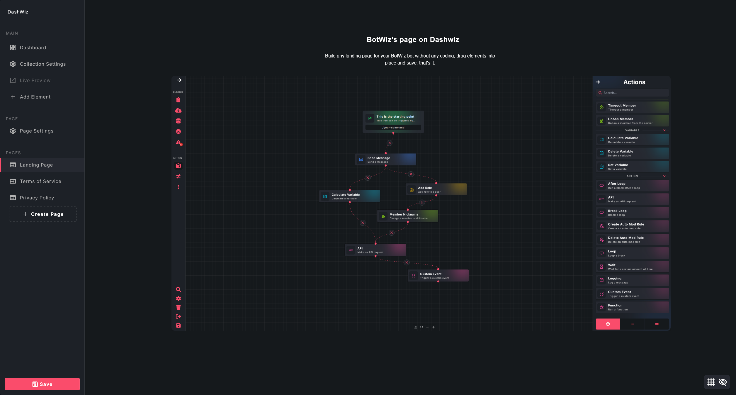 No-Code Discord Bot Creation